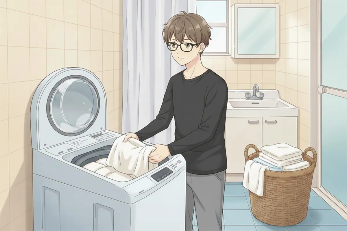 一人暮らしのバスタオル洗濯頻度とは？最適解と実践ポイント