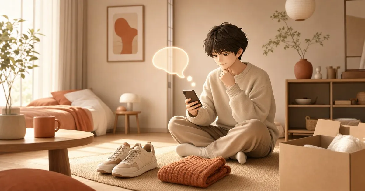 ChatGPTをゆるミニマリストの断捨離相談相手にする方法【プロンプト付き】