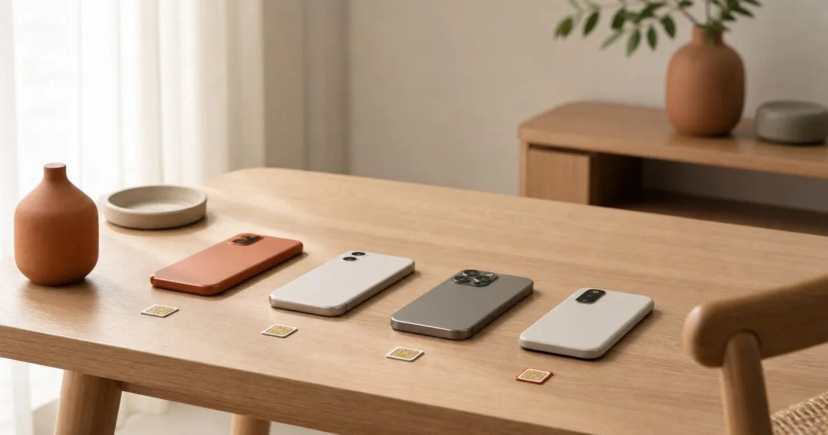 格安SIM6社徹底比較｜LINEMO・UQ・ahamo・povo・IIJmio・楽天モバイルを料金・速度・特典で並べた結論