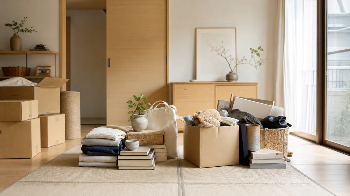 引越し前の断捨離チェックリスト。荷物を減らすと費用も下がる【2026年6月】