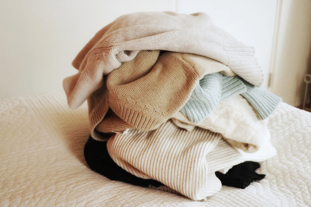 ミニマリストはニットを着ないのか考察