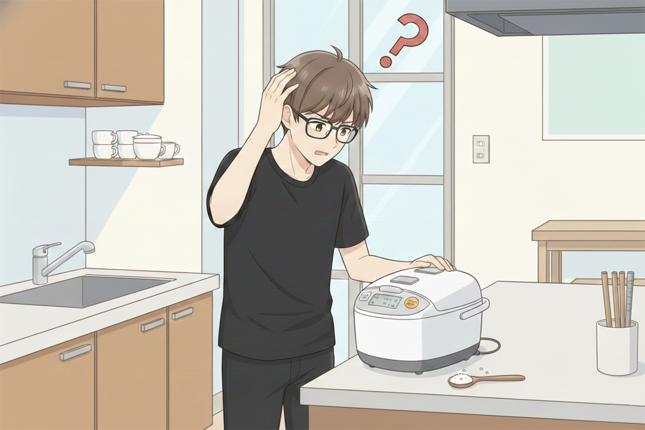 ミニマリストと炊飯器