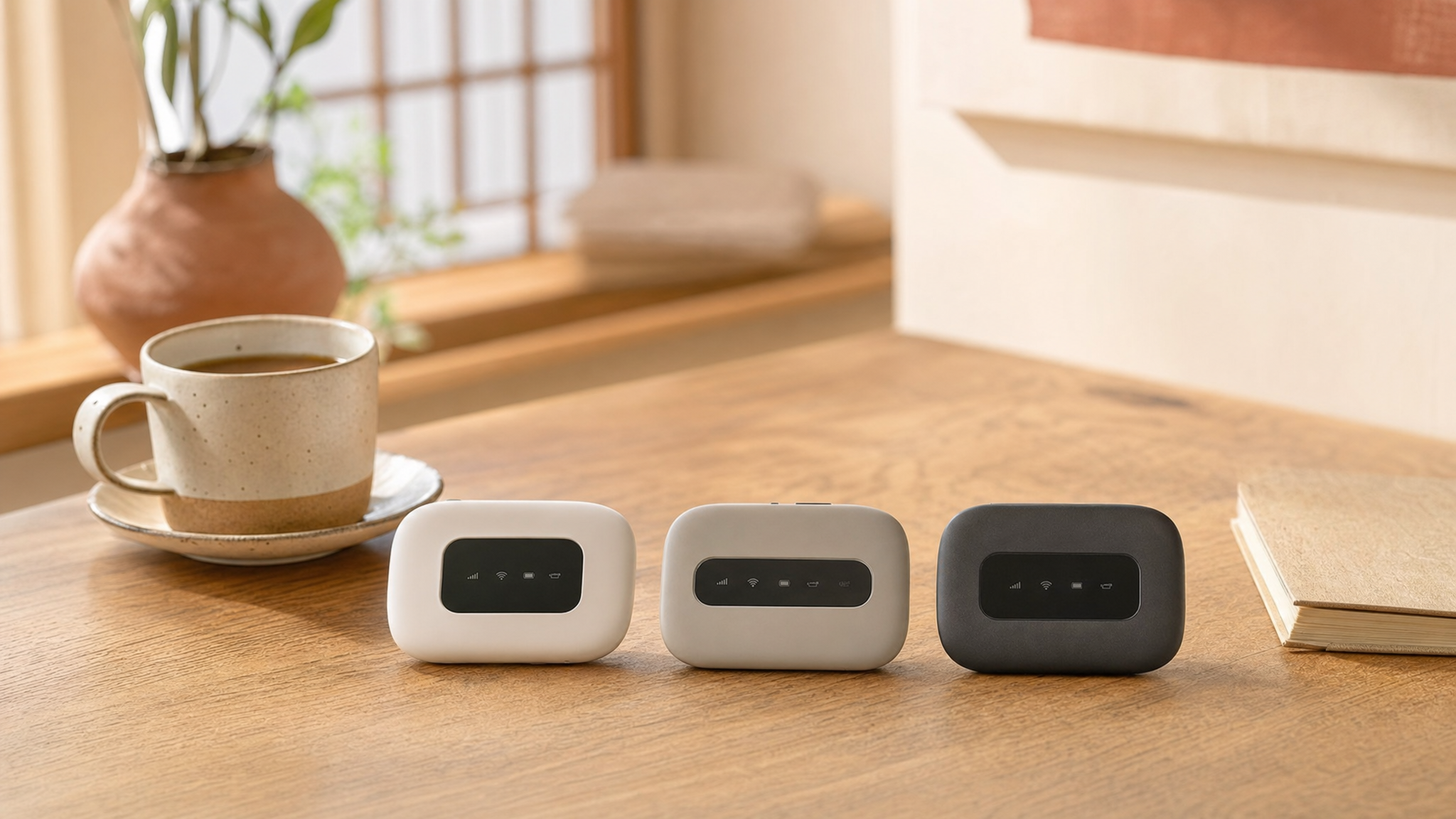 持ち運べるWiFiは大きく3タイプに分かれる